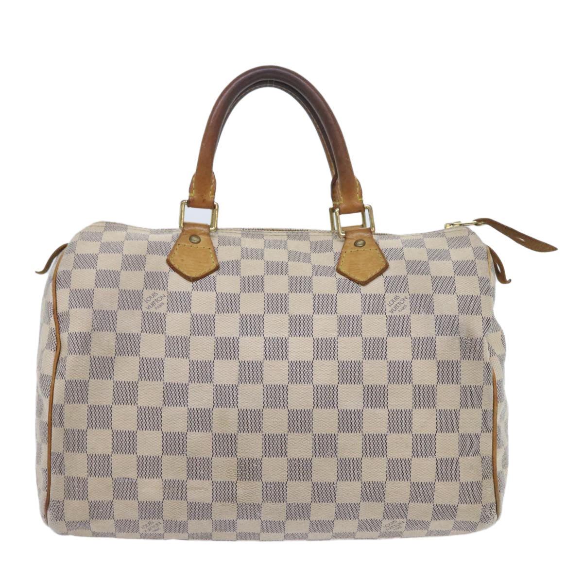 LOUIS VUITTON Damier Azur Speedy 30 Hand Bag N41533 LV Auth 58396 - 0