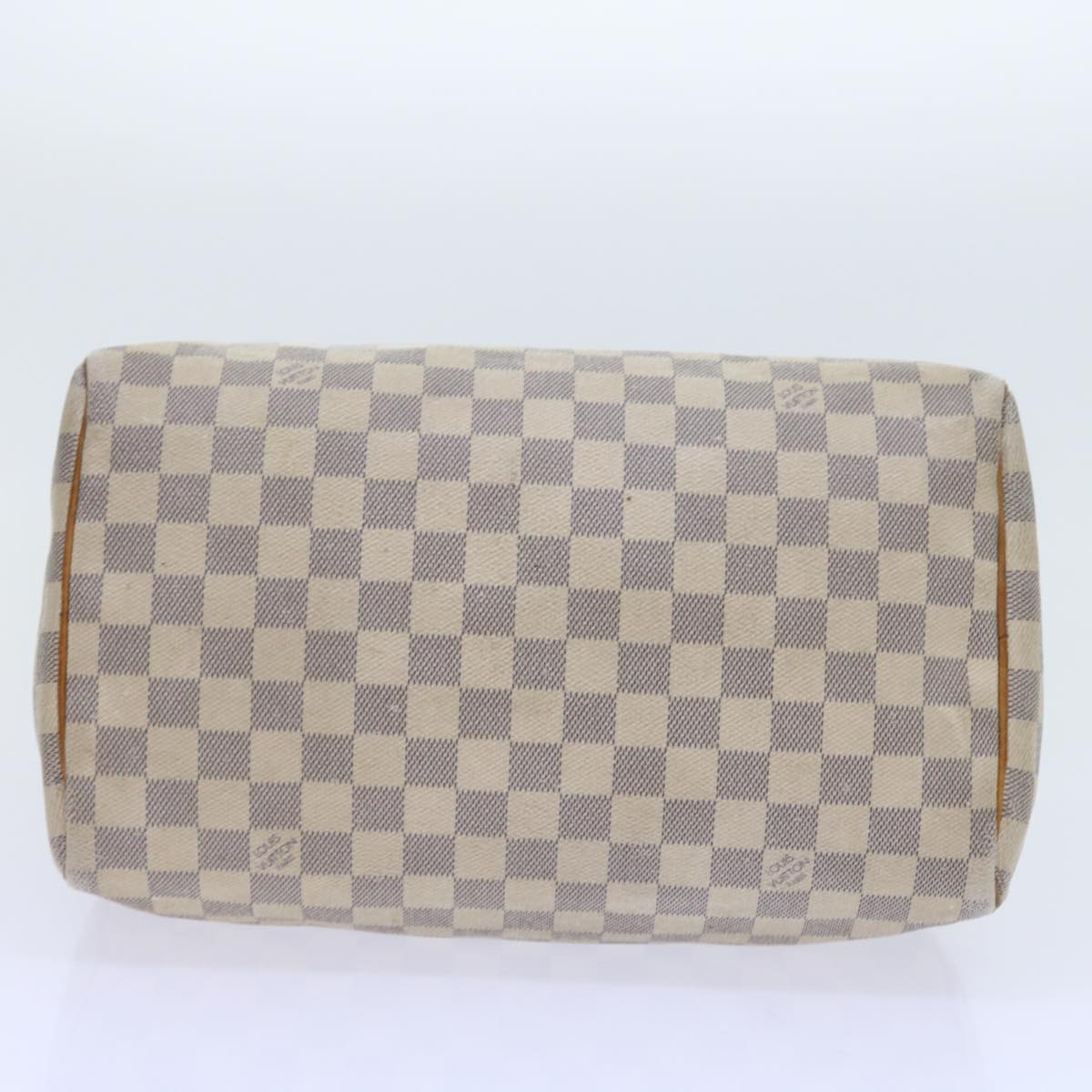 LOUIS VUITTON Damier Azur Speedy 30 Hand Bag N41533 LV Auth 58396