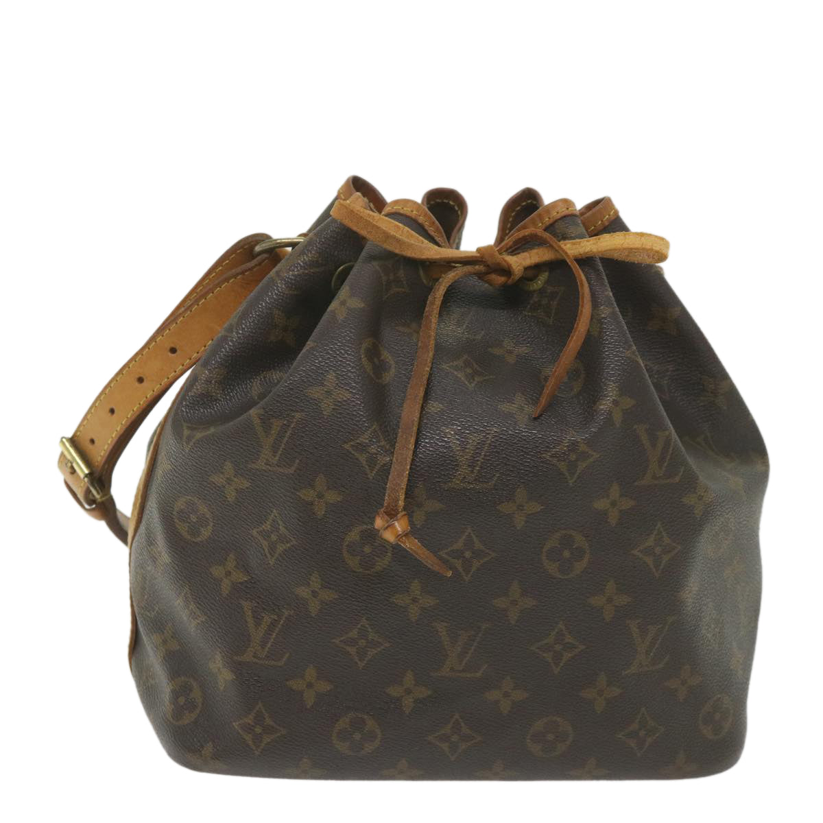 LOUIS VUITTON Monogram Petit Noe Shoulder Bag M42226 LV Auth 58430 - 0