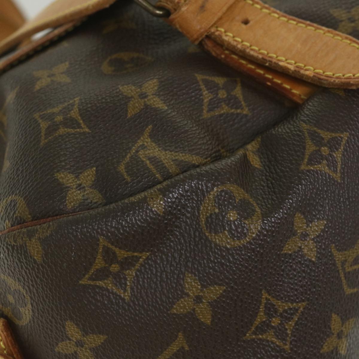 LOUIS VUITTON Monogram Saumur 43 Shoulder Bag M42252 LV Auth 58432