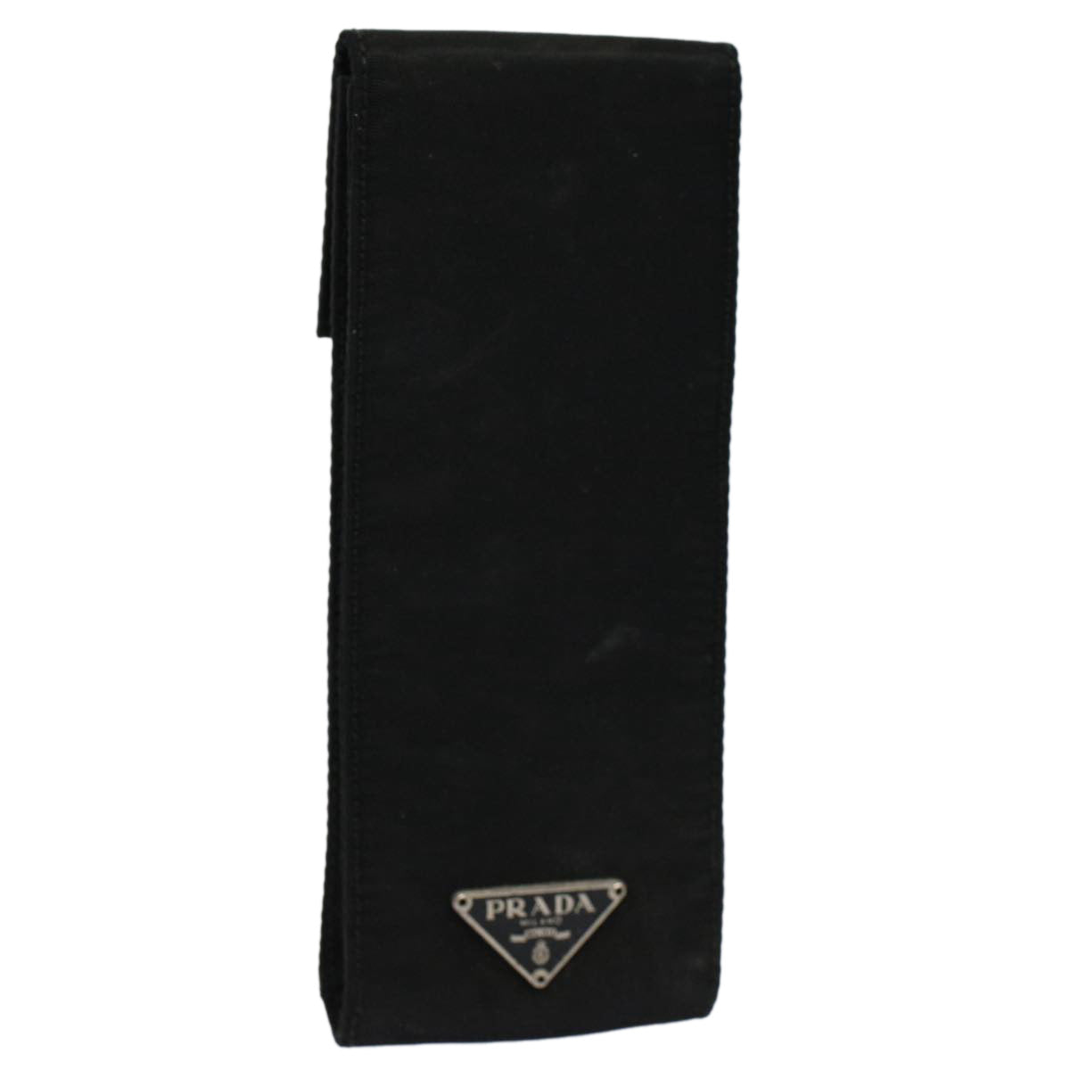 PRADA Pen Case Nylon Black Auth 58446