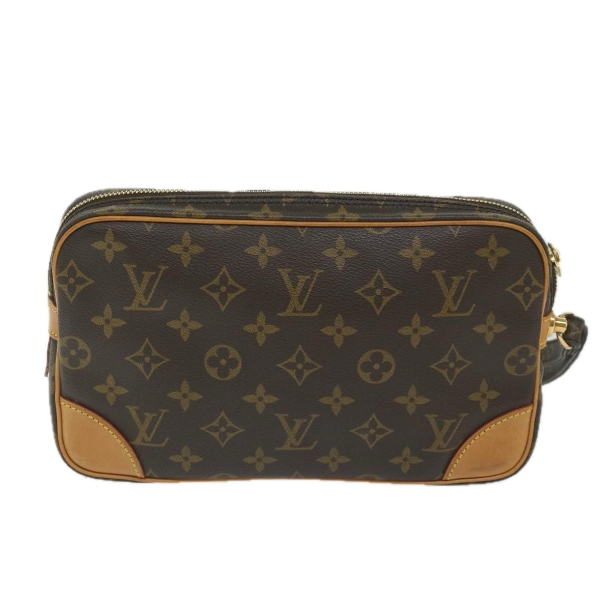 LOUIS VUITTON Monogram Marly Dragonne GM Clutch Bag M51825 LV Auth 58458 - 0