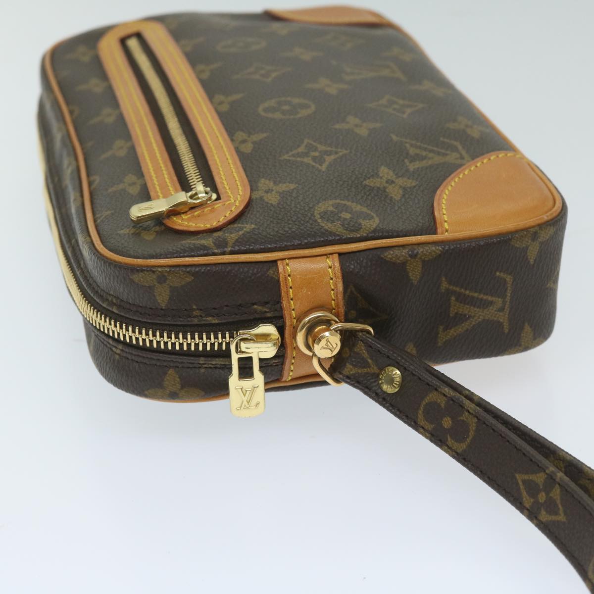 LOUIS VUITTON Monogram Marly Dragonne GM Clutch Bag M51825 LV Auth 58458