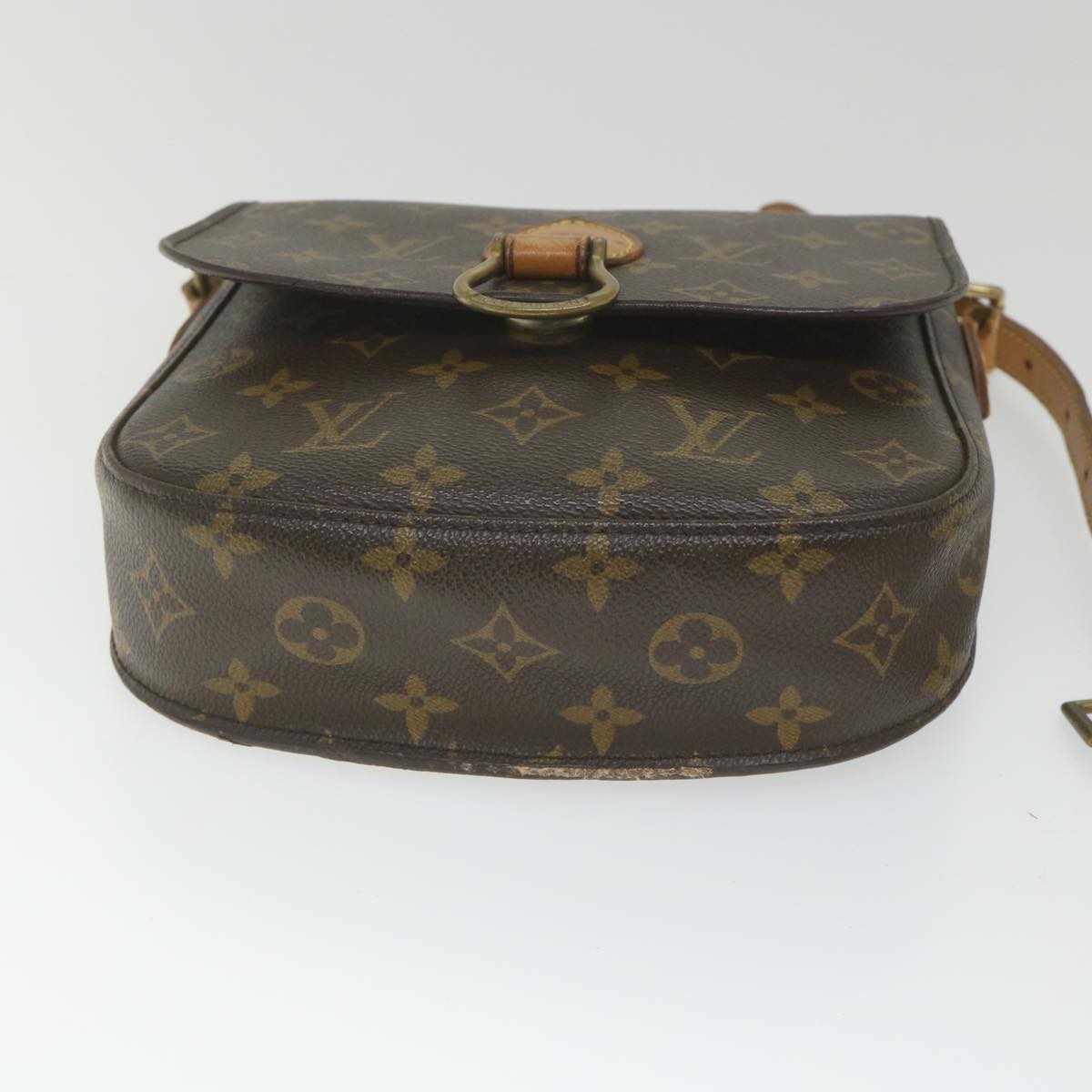 LOUIS VUITTON Monogram Saint Cloud MM Shoulder Bag M51243 LV Auth 58466