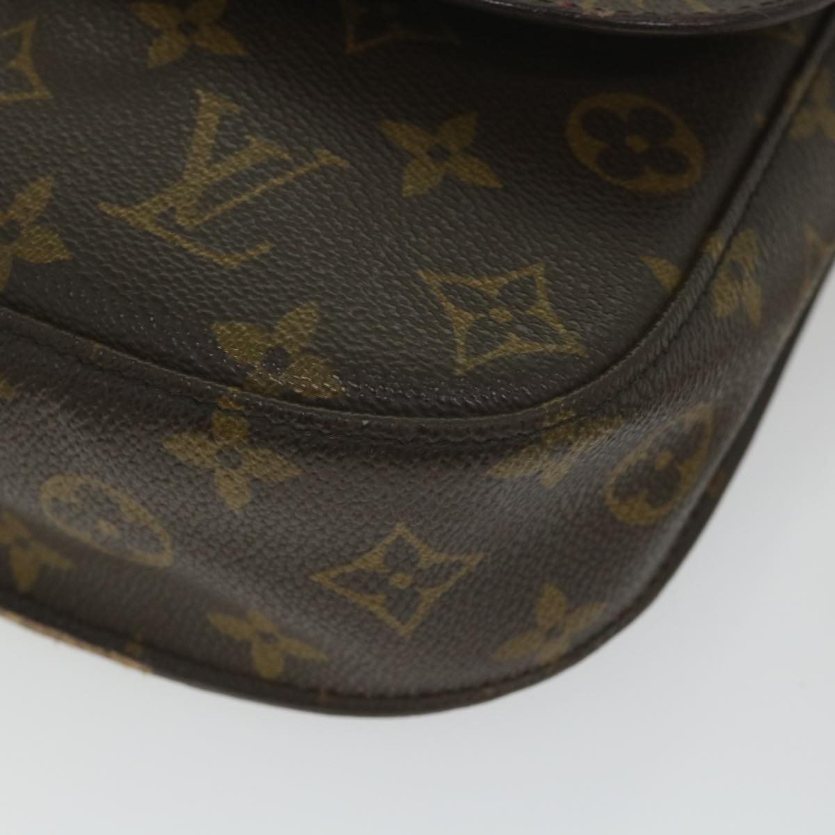 LOUIS VUITTON Monogram Saint Cloud MM Shoulder Bag M51243 LV Auth 58466