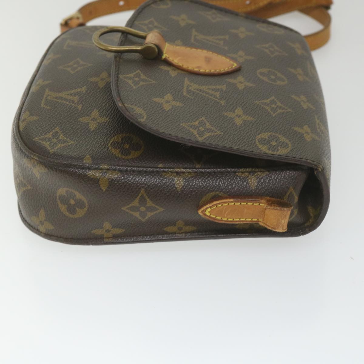 LOUIS VUITTON Monogram Saint Cloud MM Shoulder Bag M51243 LV Auth 58466