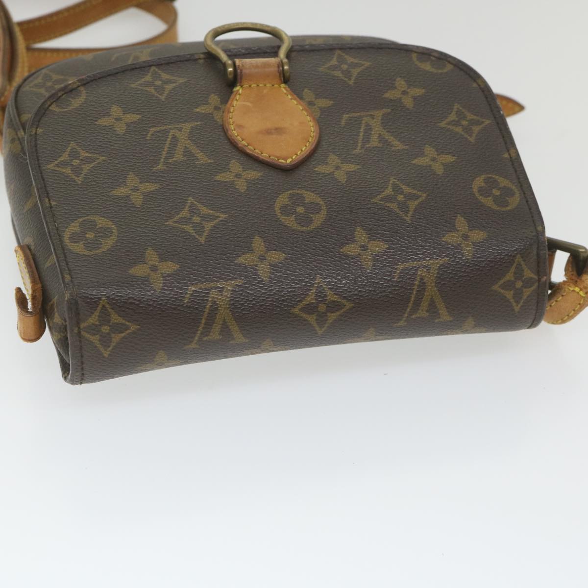 LOUIS VUITTON Monogram Saint Cloud MM Shoulder Bag M51243 LV Auth 58466