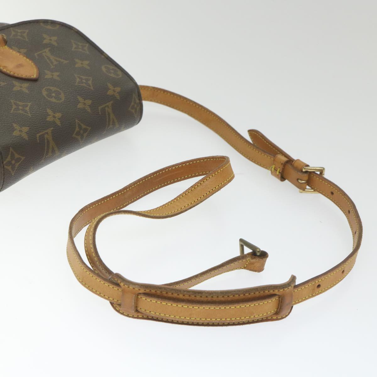 LOUIS VUITTON Monogram Saint Cloud MM Shoulder Bag M51243 LV Auth 58466