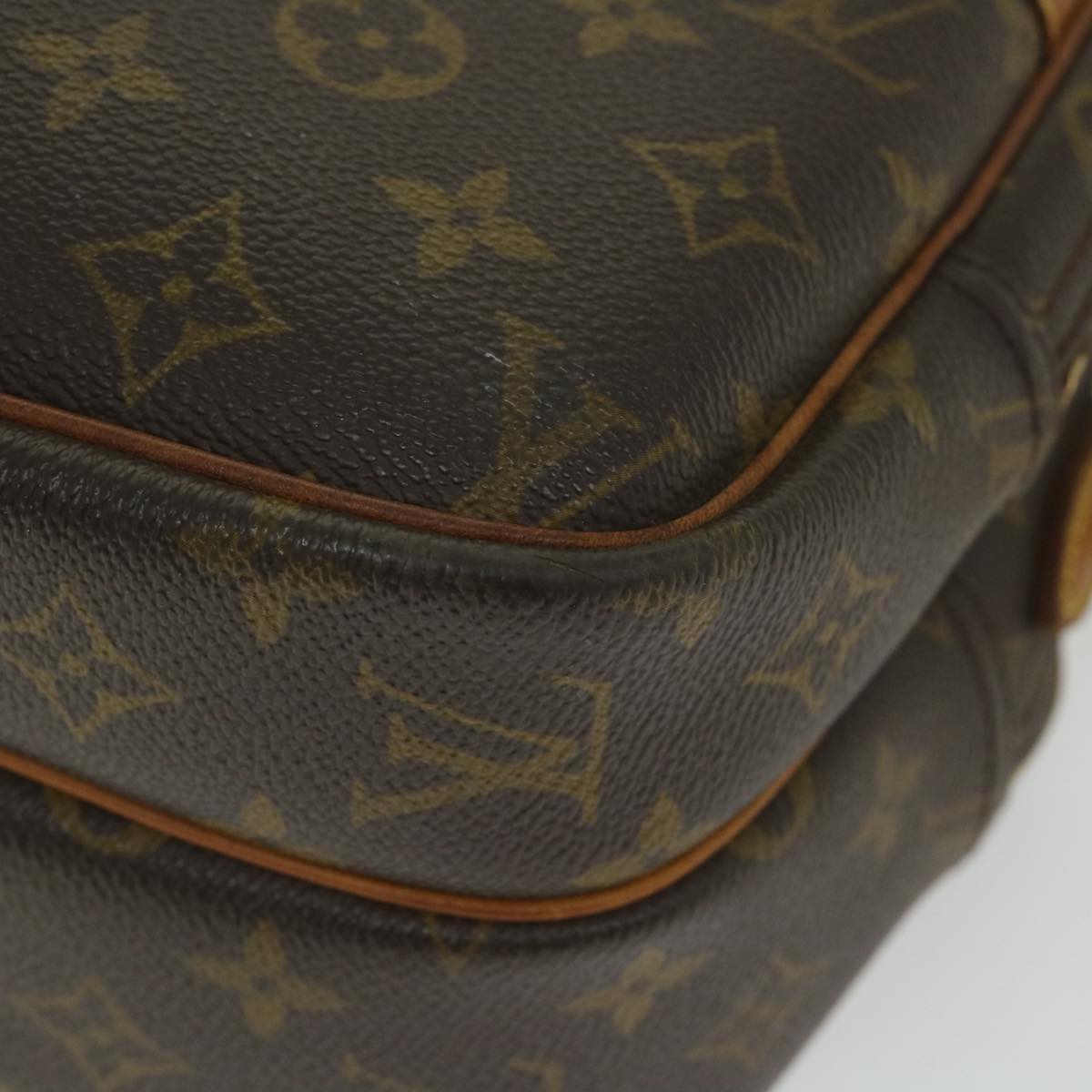 LOUIS VUITTON Monogram Reporter PM Shoulder Bag M45254 LV Auth 58480