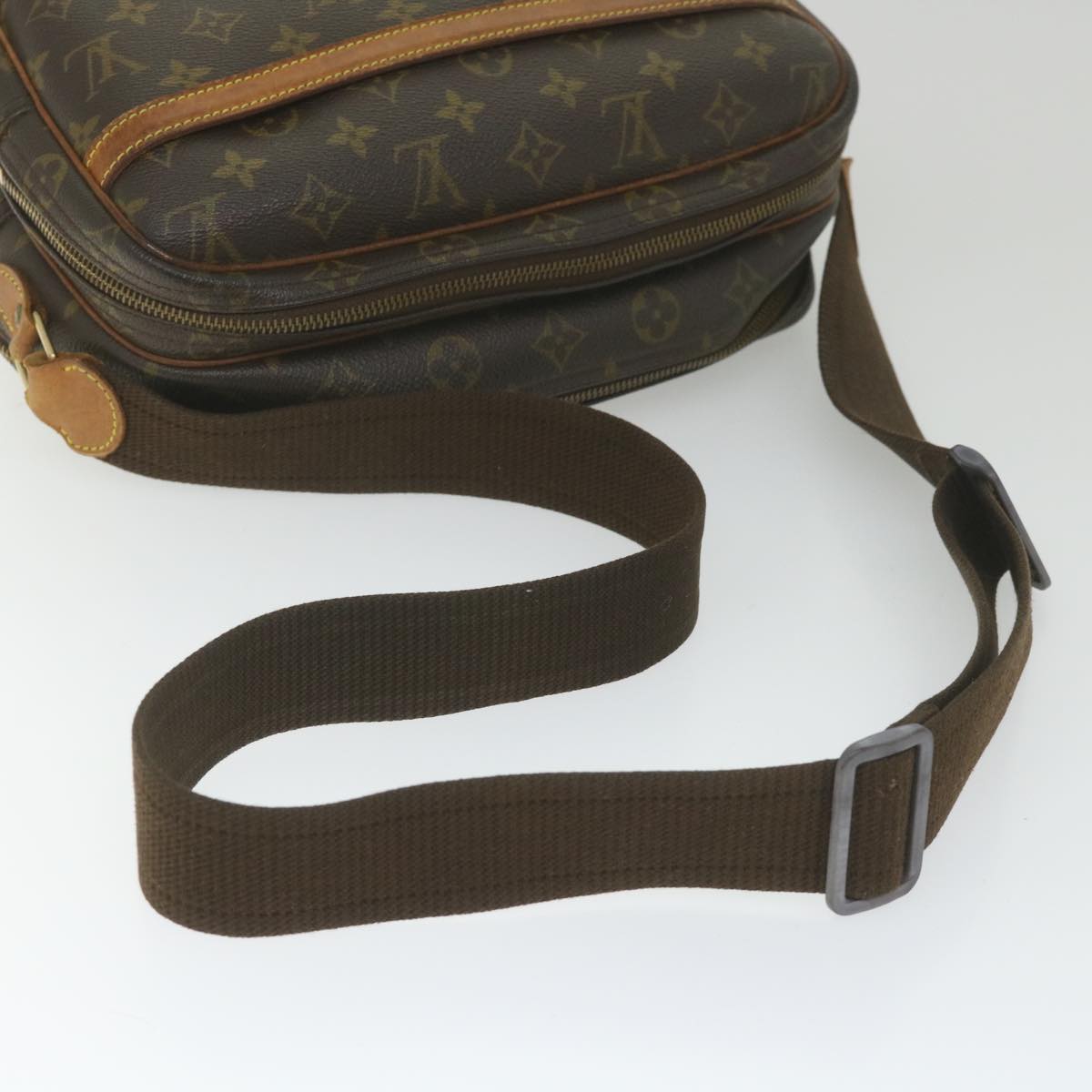 LOUIS VUITTON Monogram Reporter PM Shoulder Bag M45254 LV Auth 58480