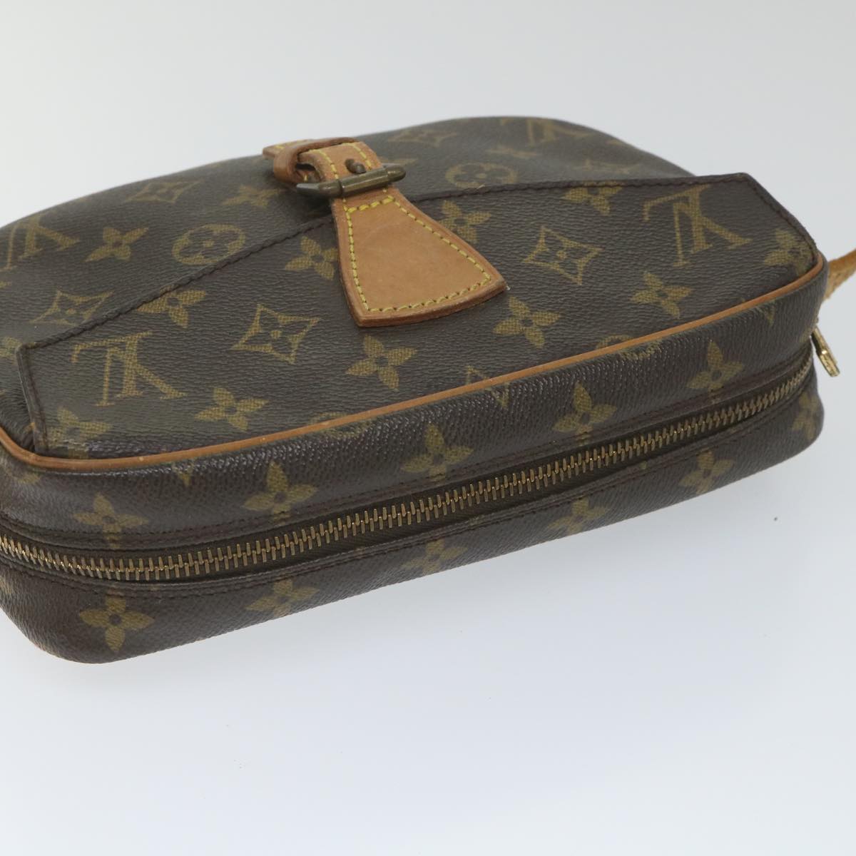 LOUIS VUITTON Monogram Jeune Fille PM Shoulder Bag M51227 LV Auth 58518