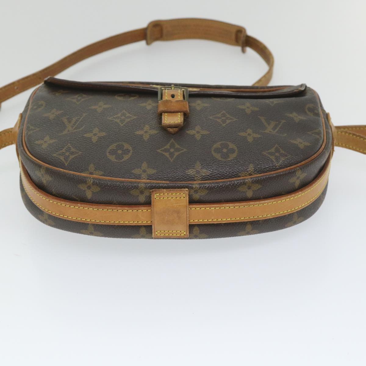 LOUIS VUITTON Monogram Jeune Fille MM Shoulder Bag M51226 LV Auth 58519