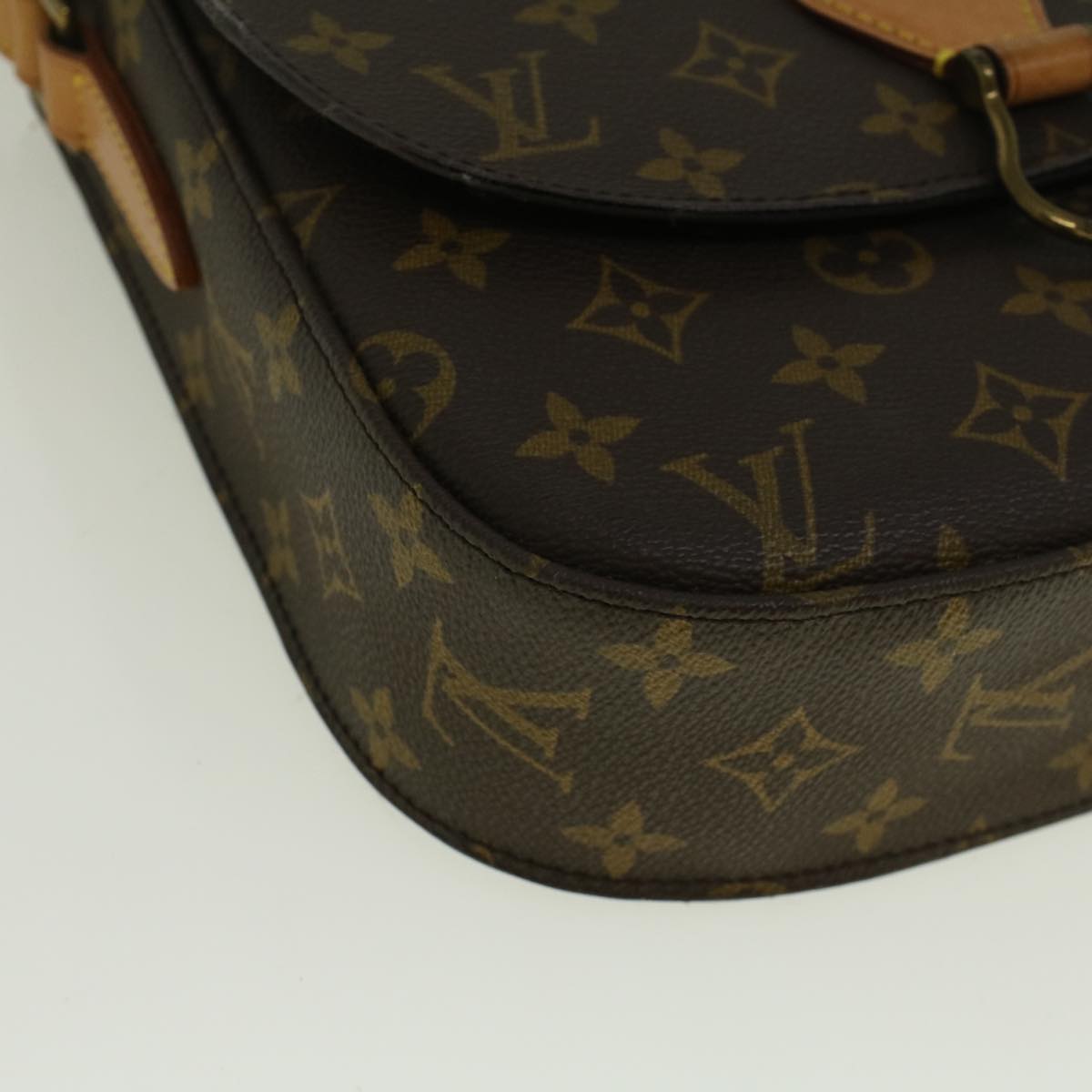 LOUIS VUITTON Monogram Saint Cloud GM Shoulder Bag M51242 LV Auth 58521