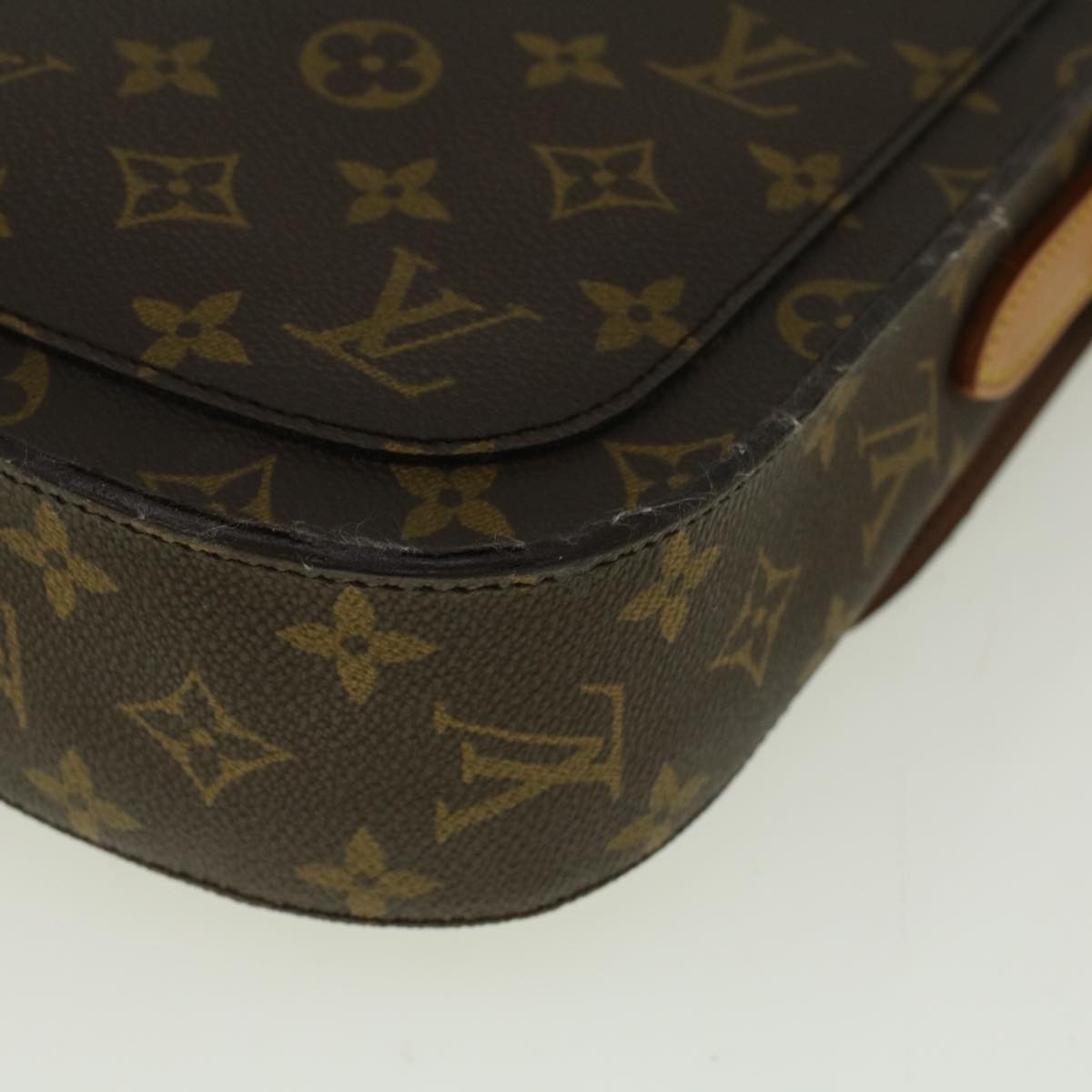 LOUIS VUITTON Monogram Saint Cloud GM Shoulder Bag M51242 LV Auth 58521