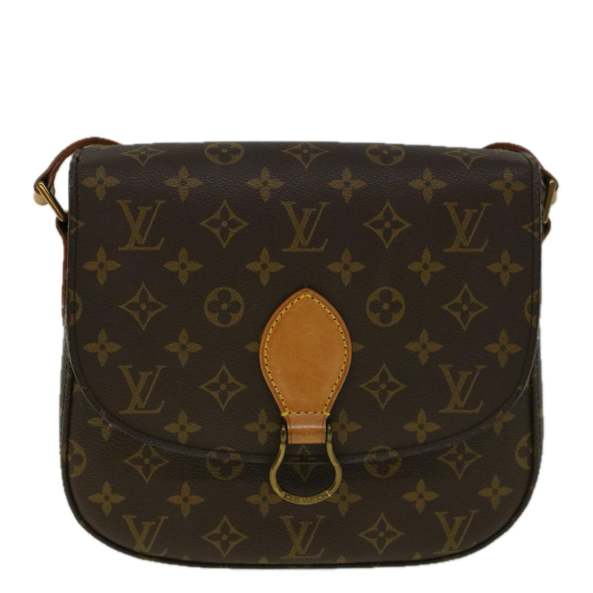 LOUIS VUITTON Monogram Saint Cloud GM Shoulder Bag M51242 LV Auth 58521 - 0