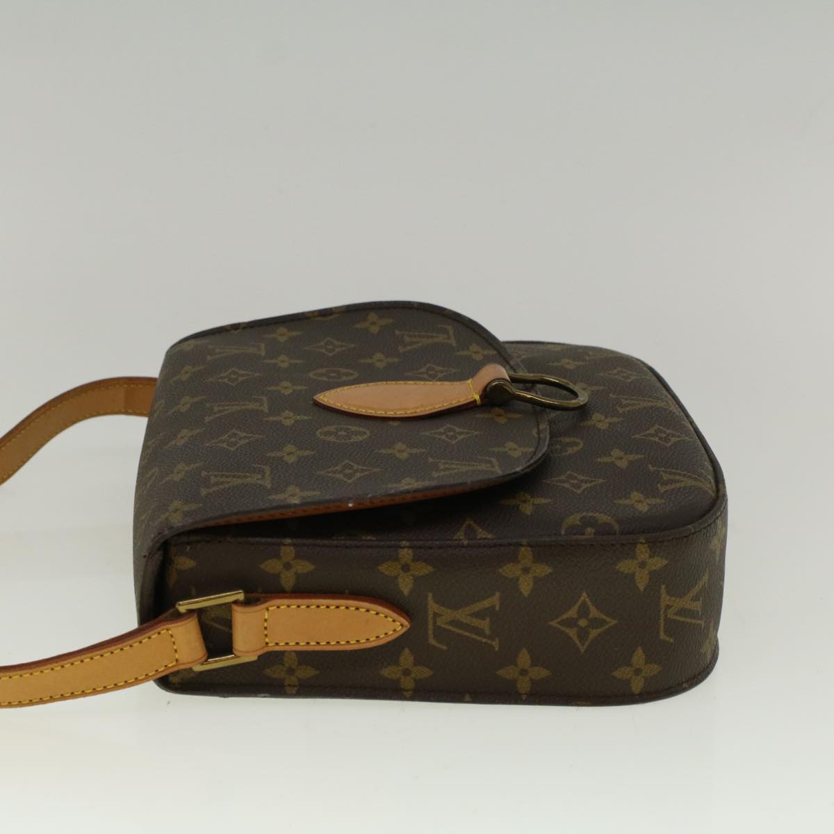 LOUIS VUITTON Monogram Saint Cloud GM Shoulder Bag M51242 LV Auth 58521