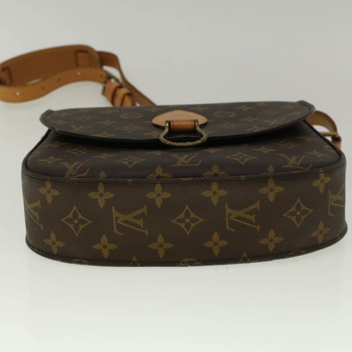 LOUIS VUITTON Monogram Saint Cloud GM Shoulder Bag M51242 LV Auth 58521