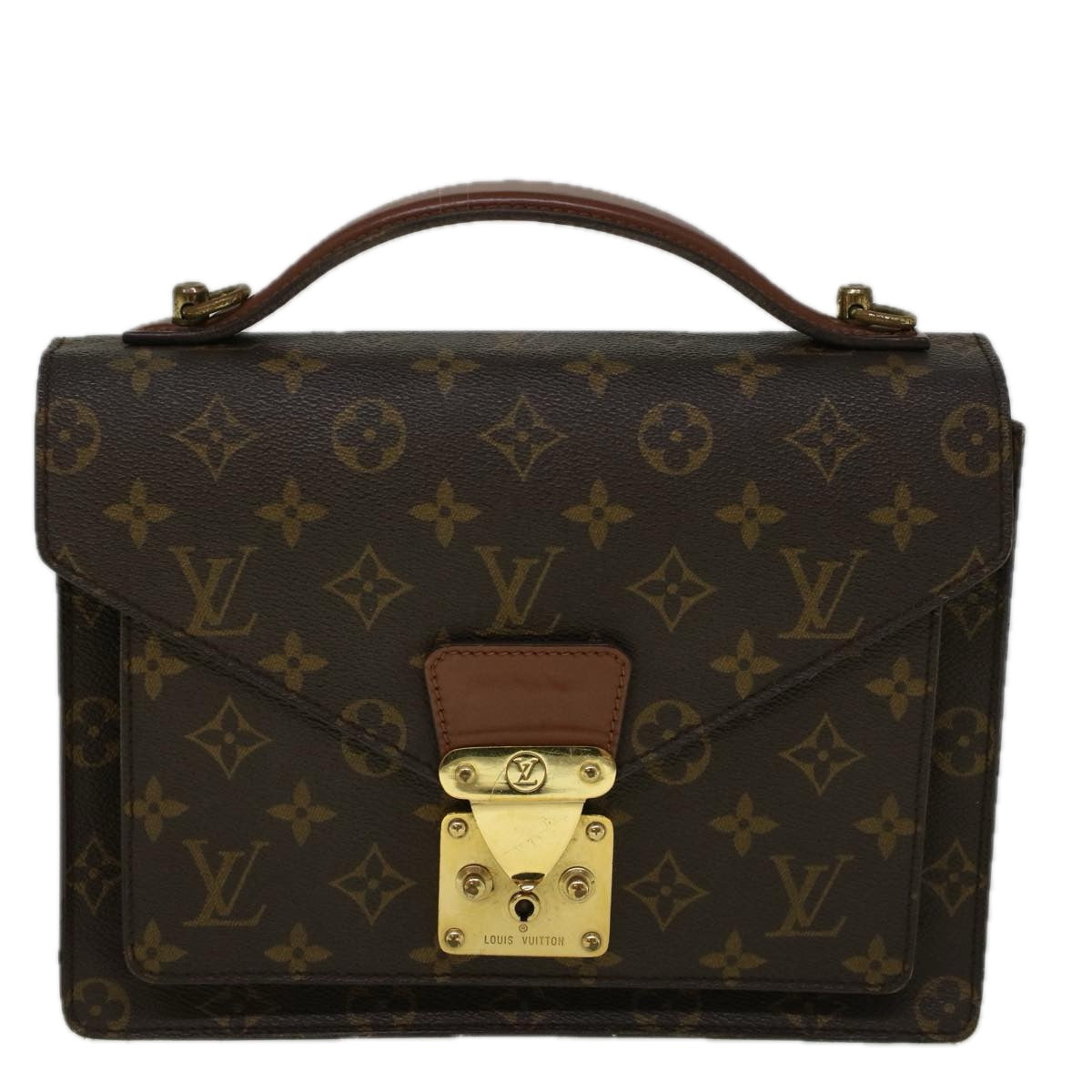 LOUIS VUITTON Monogram Monceau 26 Shoulder Bag 2way M51187 LV Auth 58522