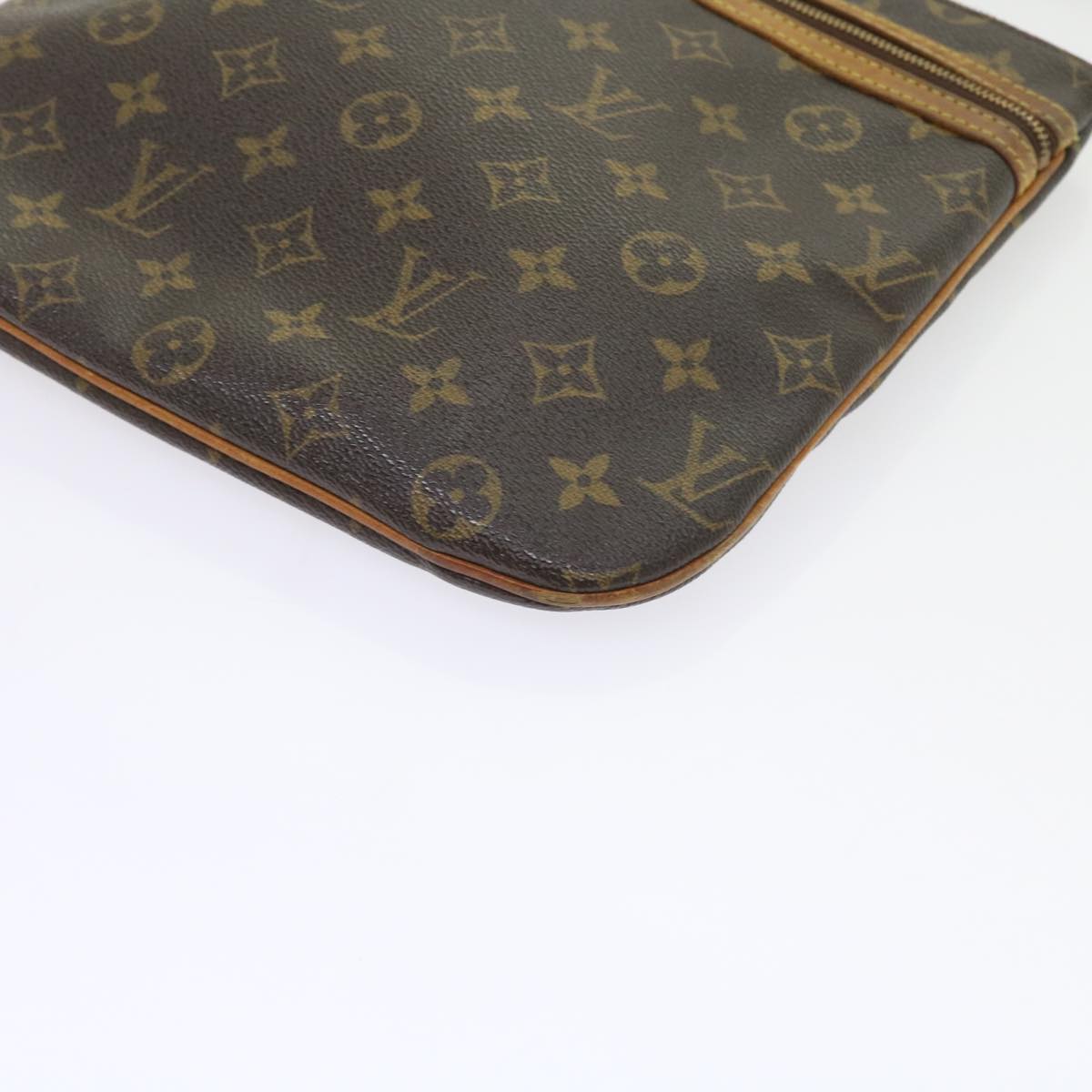 LOUIS VUITTON Monogram Pochette Bosphore Shoulder Bag M40044 LV Auth 58525