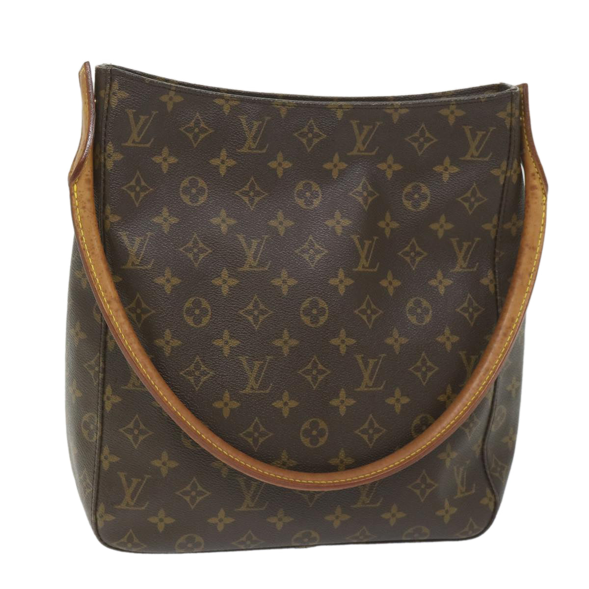 LOUIS VUITTON Monogram Looping GM Shoulder Bag M51145 LV Auth 58533