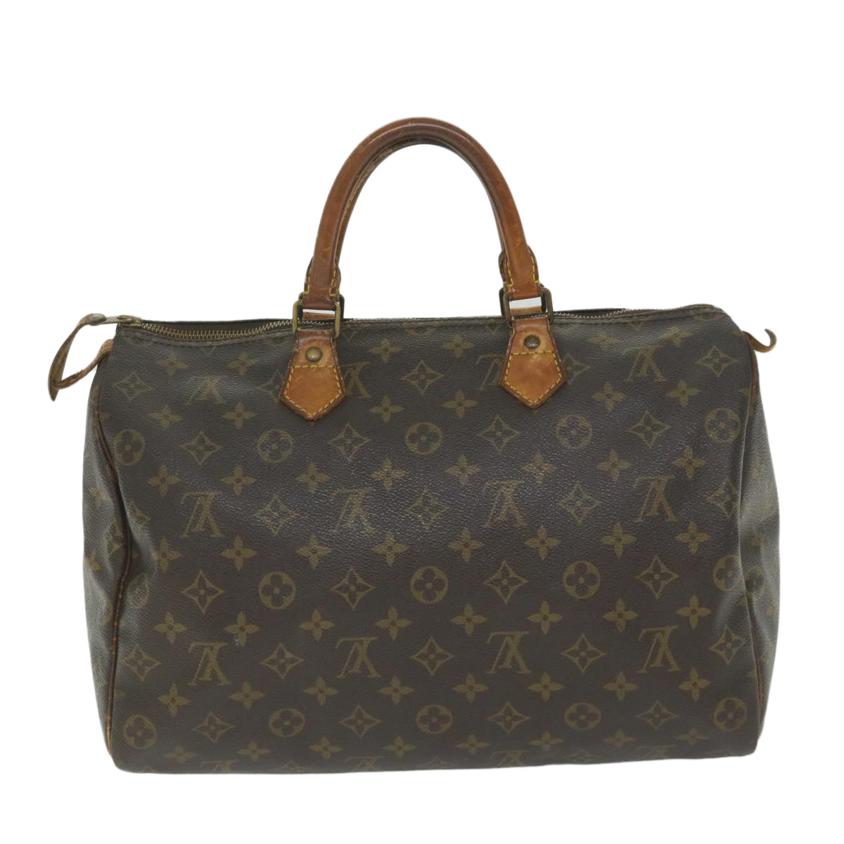 LOUIS VUITTON Monogram Speedy 35 Hand Bag M41524 LV Auth 58547 - 0