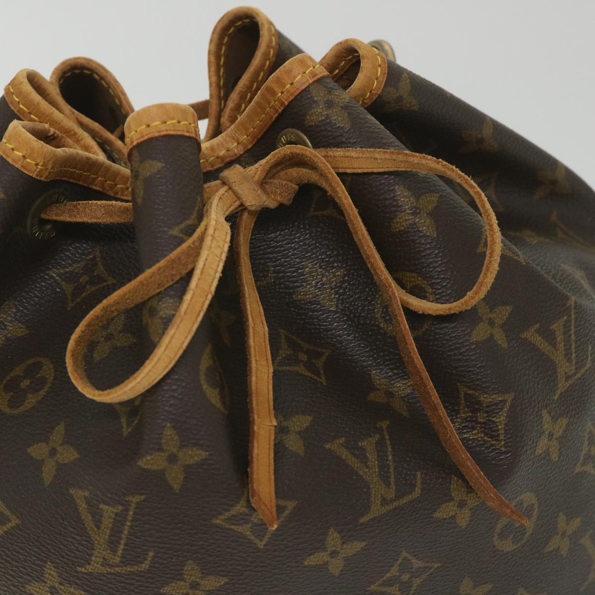 LOUIS VUITTON Monogram Petit Noe Shoulder Bag M42226 LV Auth 58551