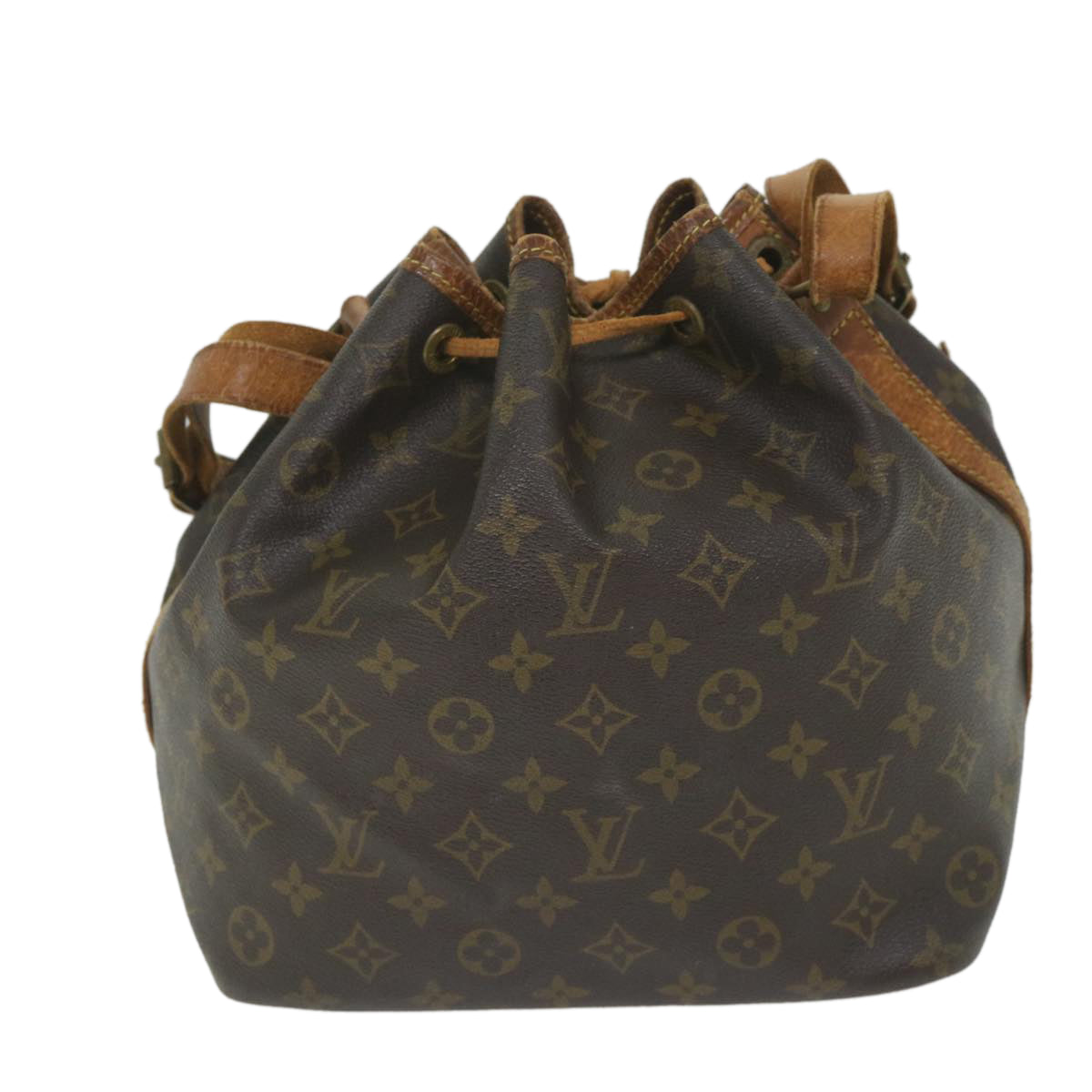 LOUIS VUITTON Monogram Petit Noe Shoulder Bag M42226 LV Auth 58552