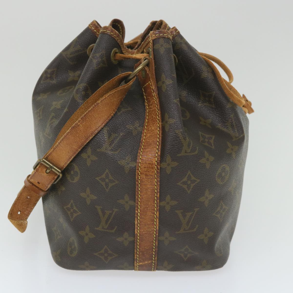 LOUIS VUITTON Monogram Petit Noe Shoulder Bag M42226 LV Auth 58552