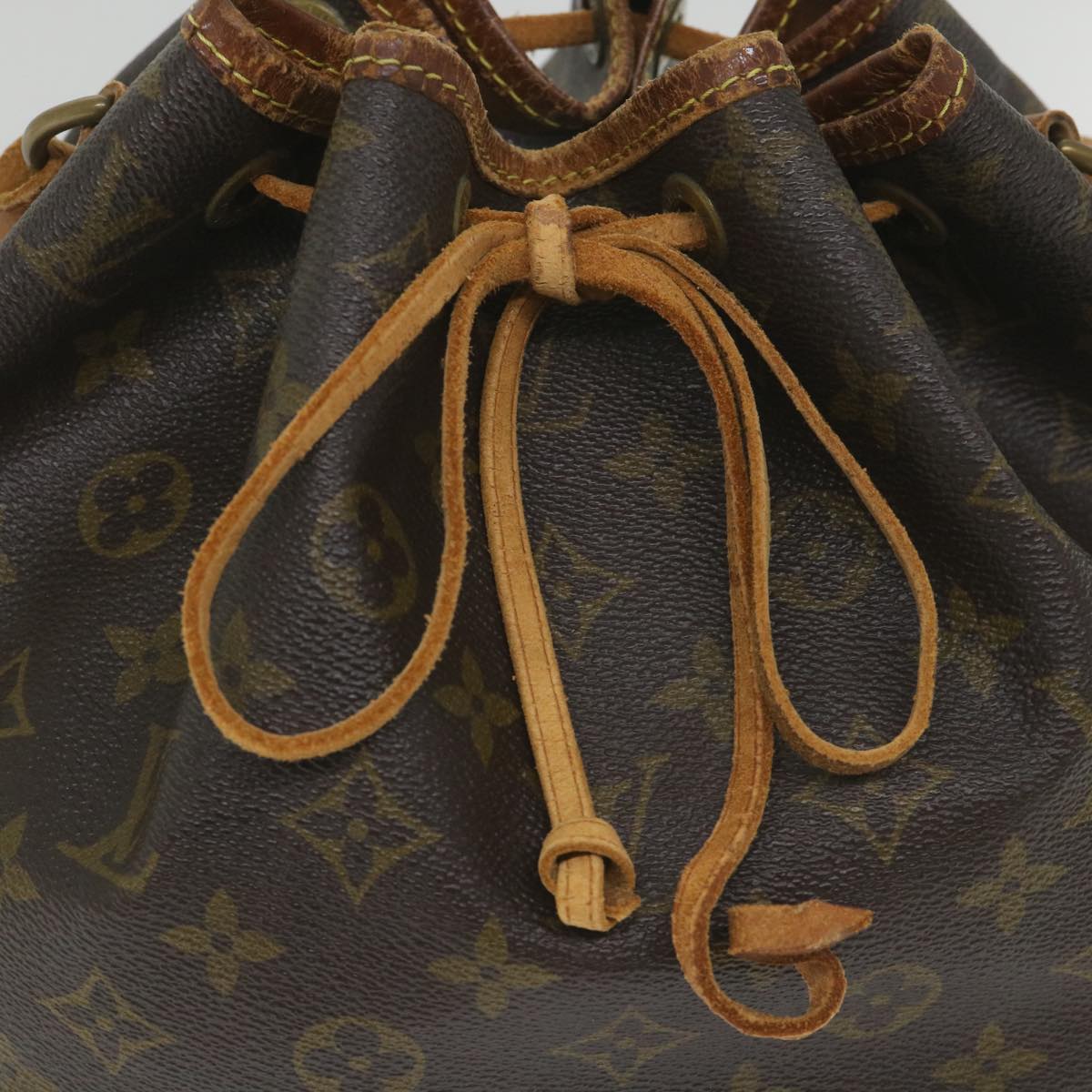 LOUIS VUITTON Monogram Petit Noe Shoulder Bag M42226 LV Auth 58552