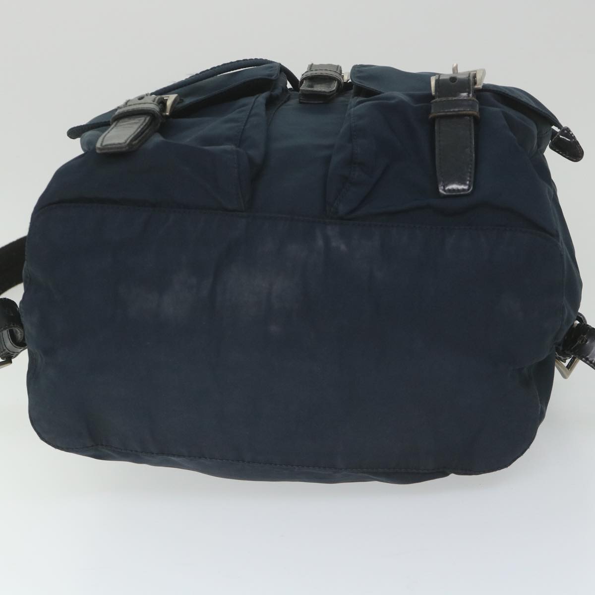 PRADA Backpack Nylon Navy Auth 58571