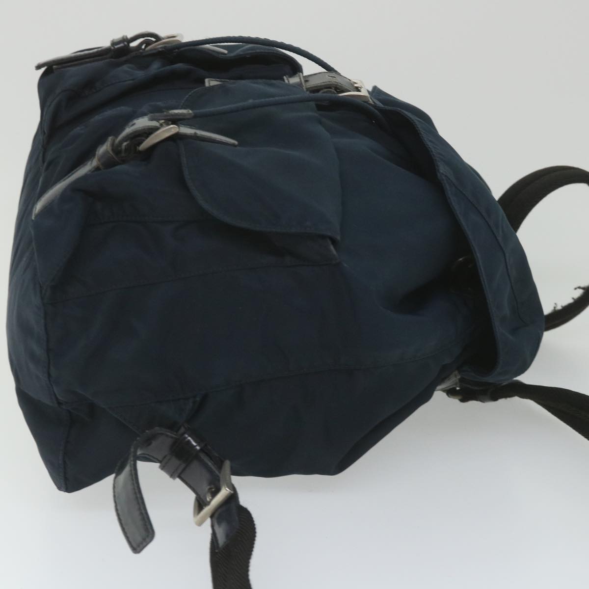 PRADA Backpack Nylon Navy Auth 58571