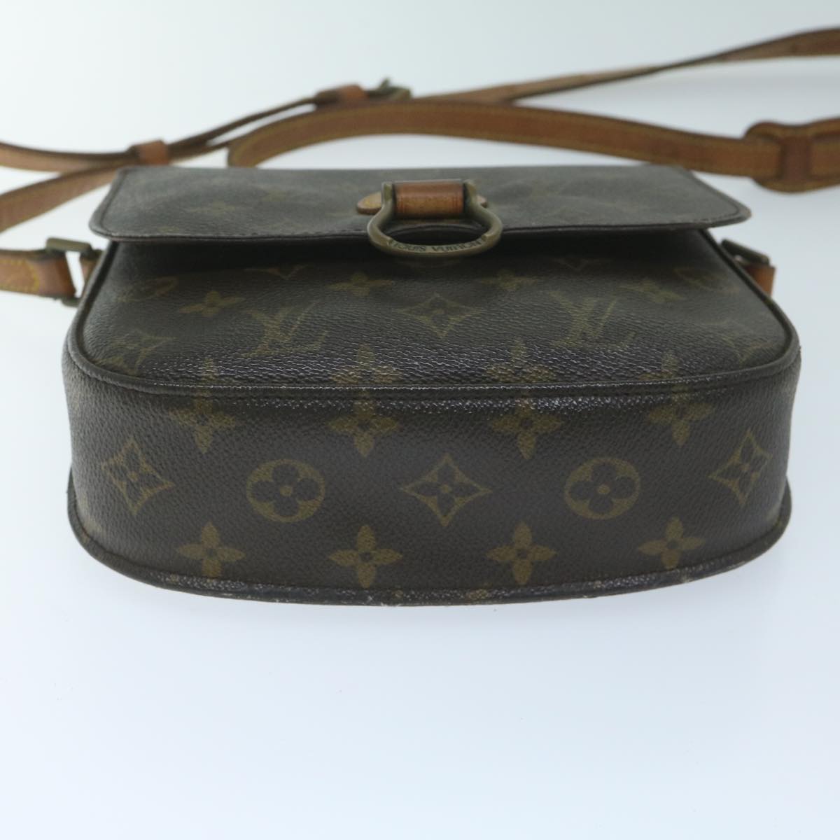 LOUIS VUITTON Monogram Saint Cloud MM Shoulder Bag M51243 LV Auth 58579