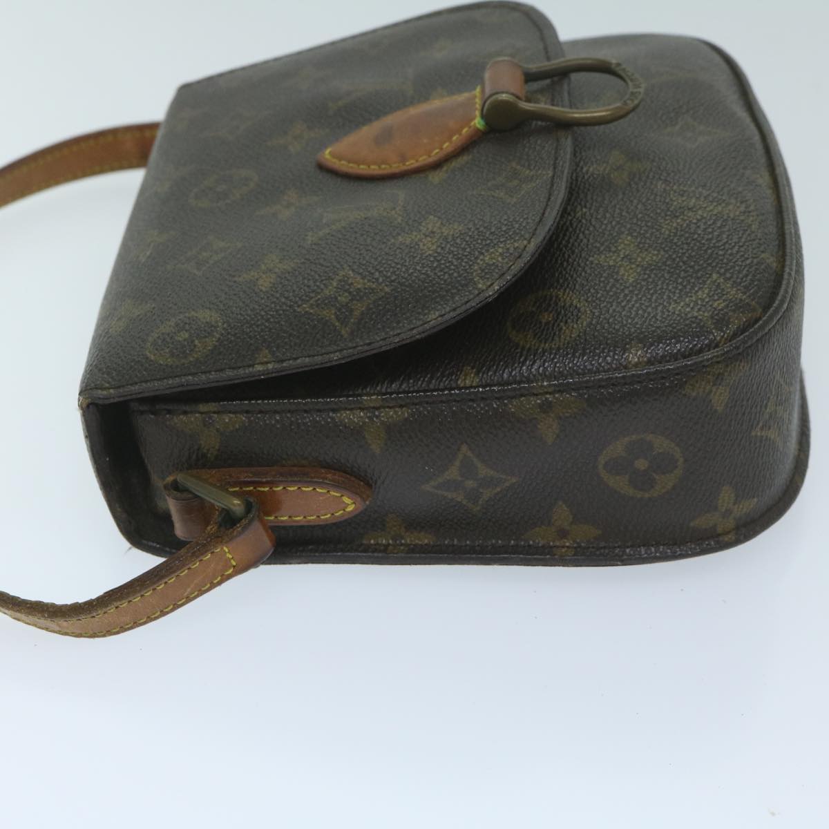 LOUIS VUITTON Monogram Saint Cloud MM Shoulder Bag M51243 LV Auth 58579