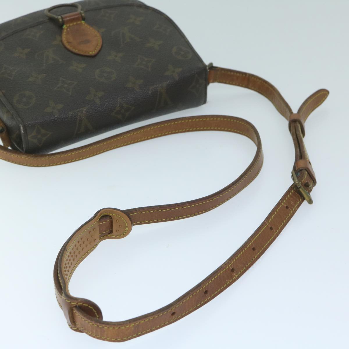 LOUIS VUITTON Monogram Saint Cloud MM Shoulder Bag M51243 LV Auth 58579