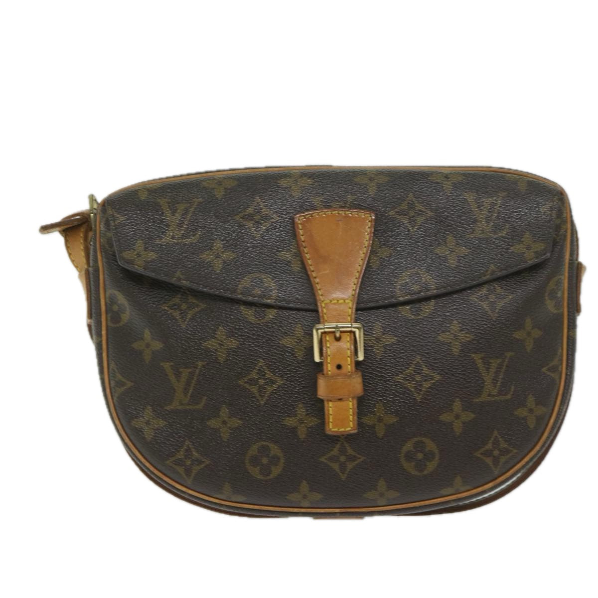 LOUIS VUITTON Monogram Jeune Fille MM Shoulder Bag M51226 LV Auth 58583