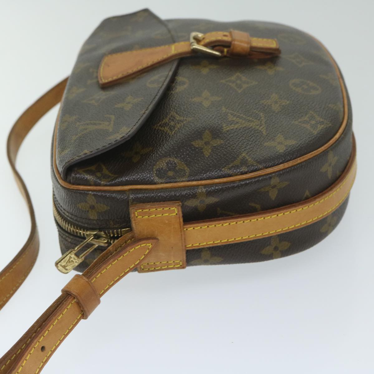 LOUIS VUITTON Monogram Jeune Fille MM Shoulder Bag M51226 LV Auth 58583