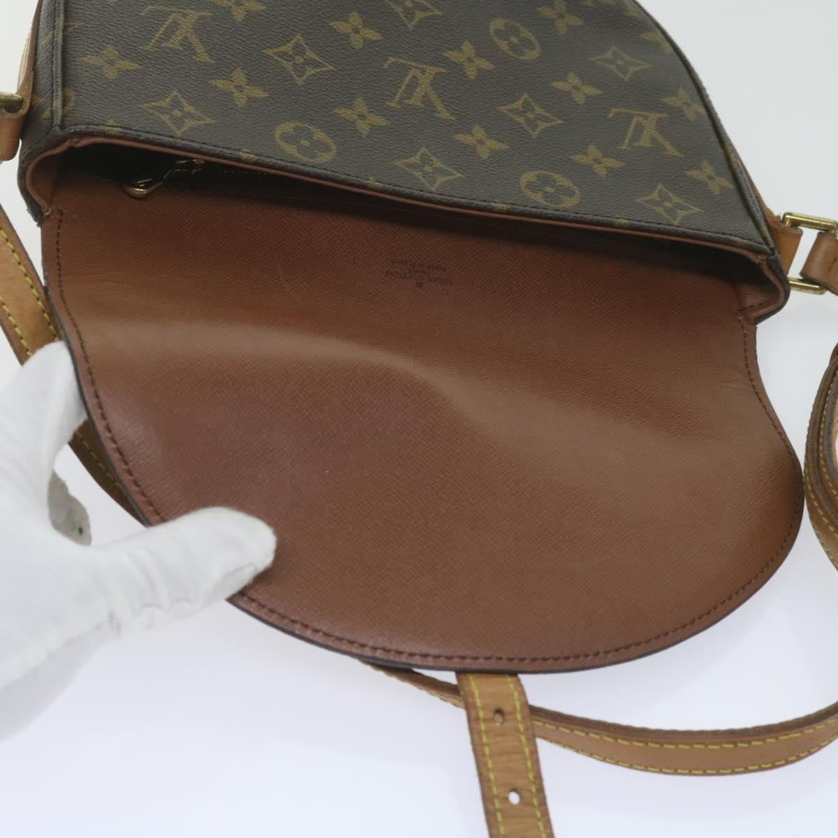 LOUIS VUITTON Monogram Chantilly MM Shoulder Bag M51233 LV Auth 58585