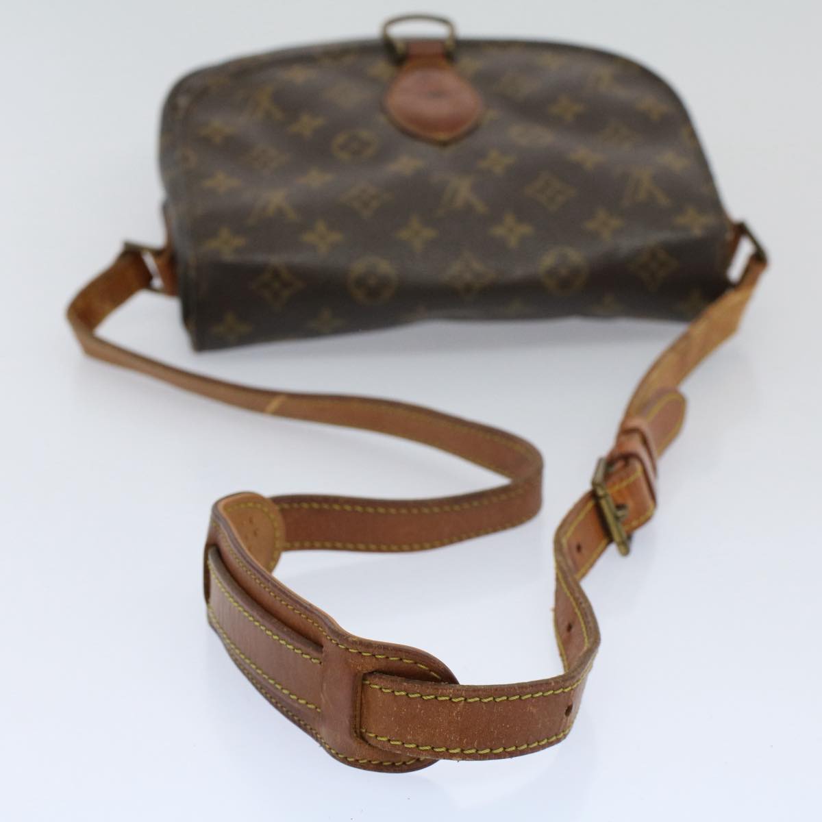 LOUIS VUITTON Monogram Saint Cloud GM Shoulder Bag M51242 LV Auth 58591