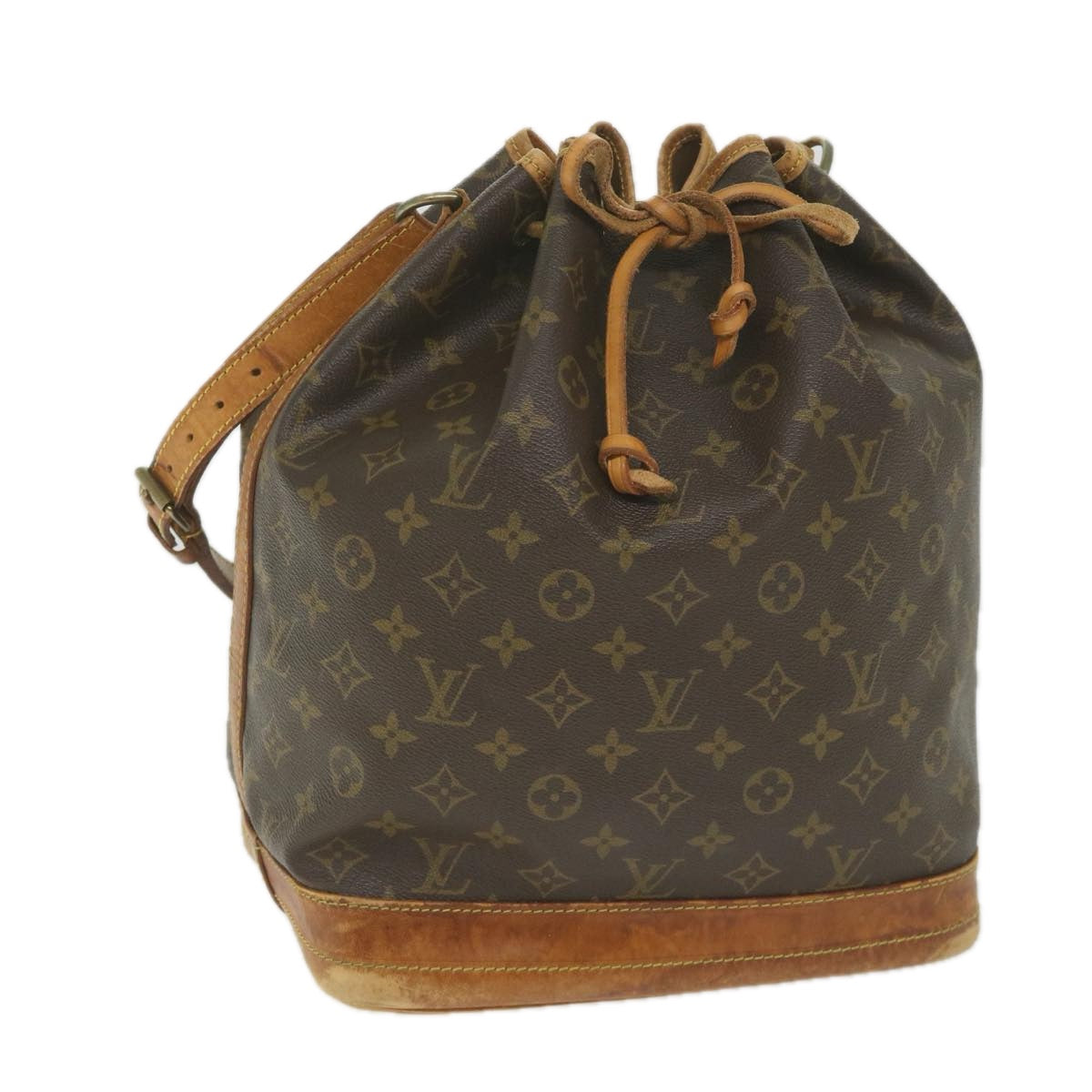 LOUIS VUITTON Monogram Noe Shoulder Bag M42224 LV Auth 58593