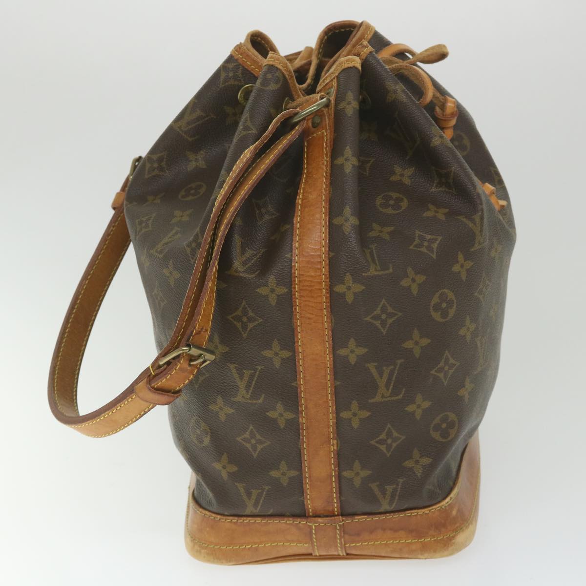 LOUIS VUITTON Monogram Noe Shoulder Bag M42224 LV Auth 58593