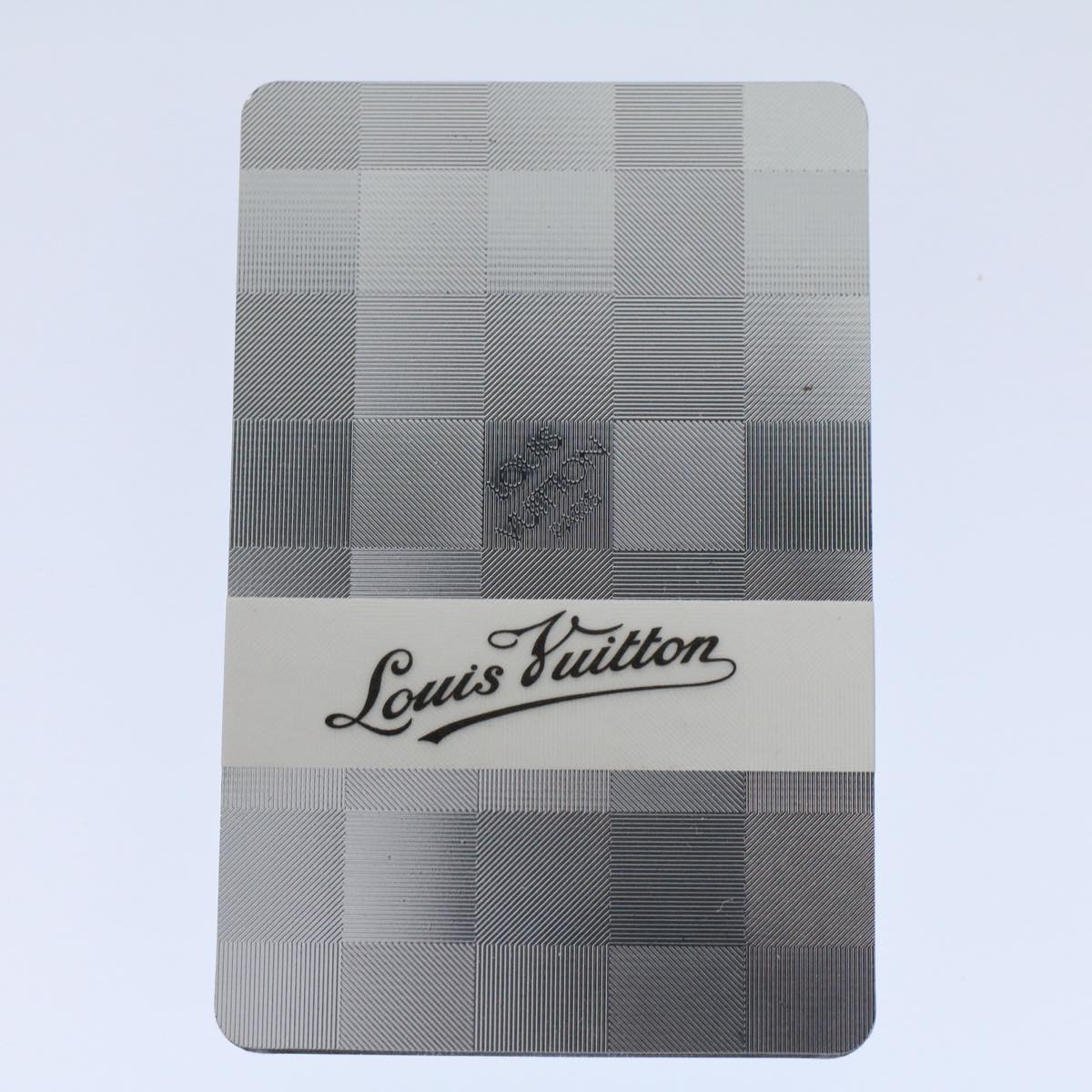 LOUIS VUITTON Playing Cards Gold Silver LV Auth 58595S