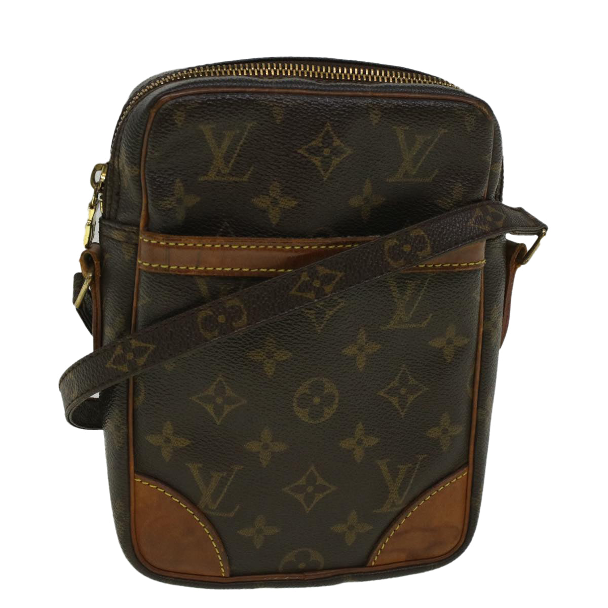 LOUIS VUITTON Monogram Danube Shoulder Bag M45266 LV Auth 58599