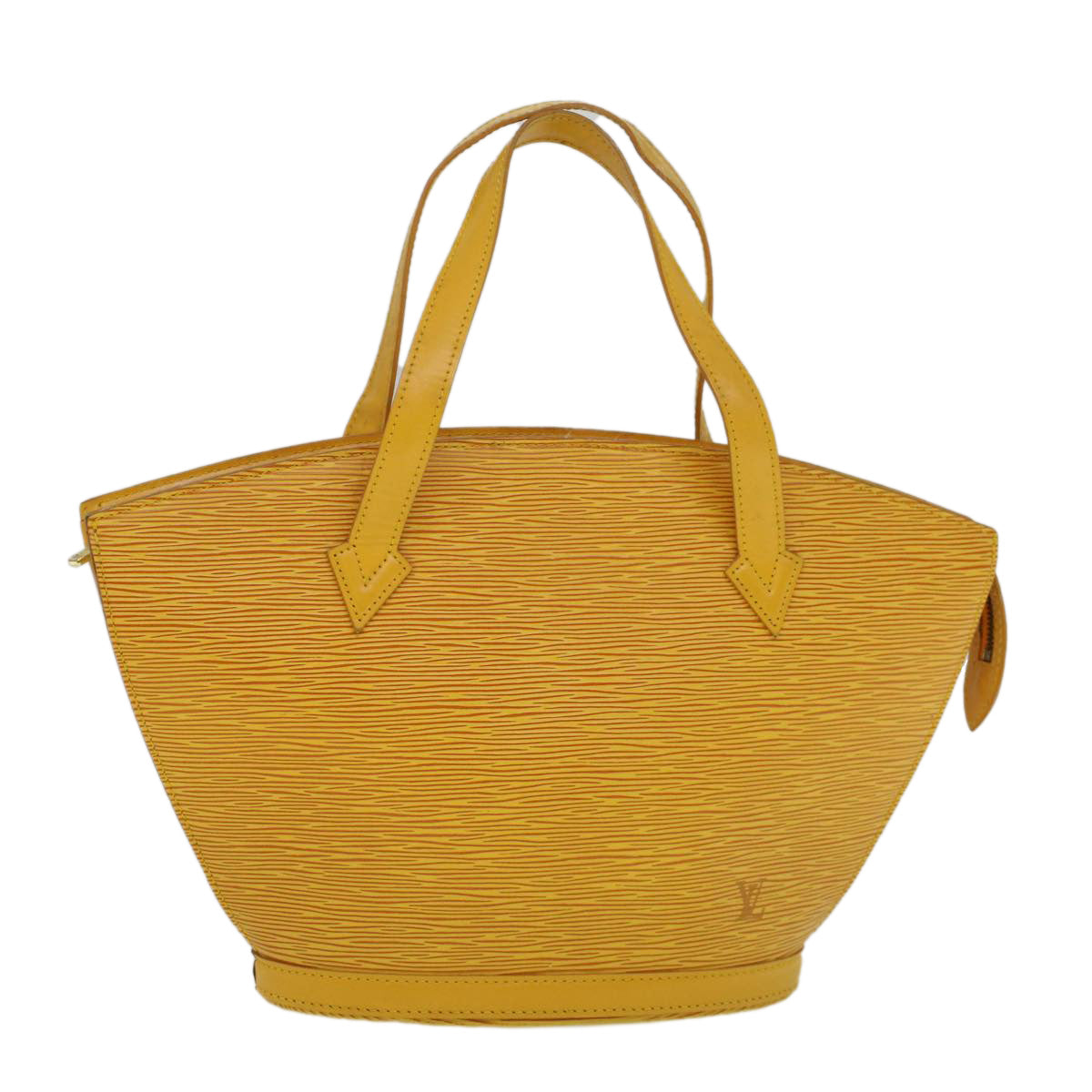 LOUIS VUITTON Epi Saint Jacques Hand Bag Yellow M52279 LV Auth 58634