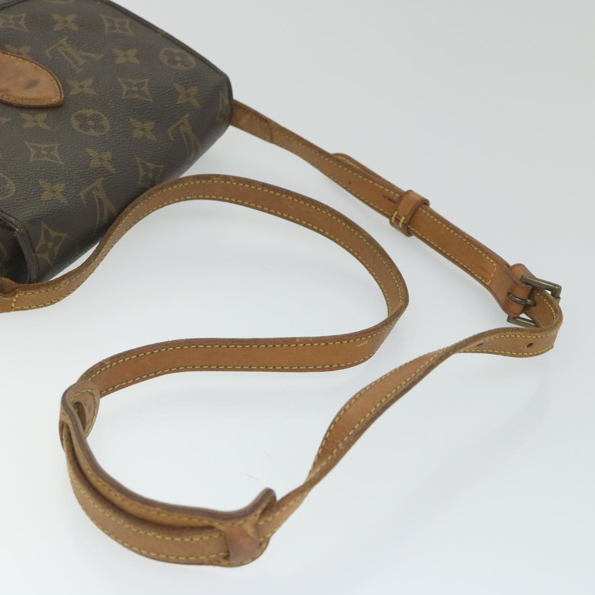 LOUIS VUITTON Monogram Saint Cloud MM Shoulder Bag M51243 LV Auth 58663