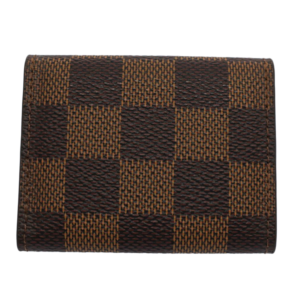 LOUIS VUITTON Damier Ebene Cuff Case Cuffs M64600 LV Auth 58692