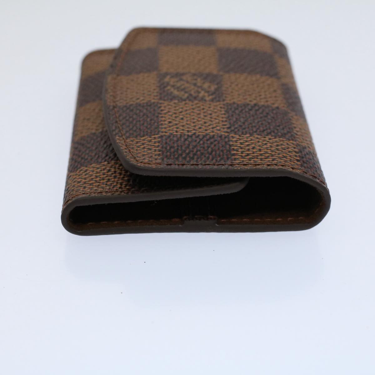 LOUIS VUITTON Damier Ebene Cuff Case Cuffs M64600 LV Auth 58692