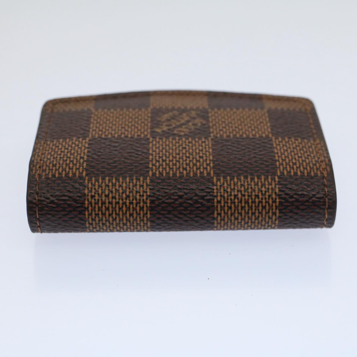 LOUIS VUITTON Damier Ebene Cuff Case Cuffs M64600 LV Auth 58692