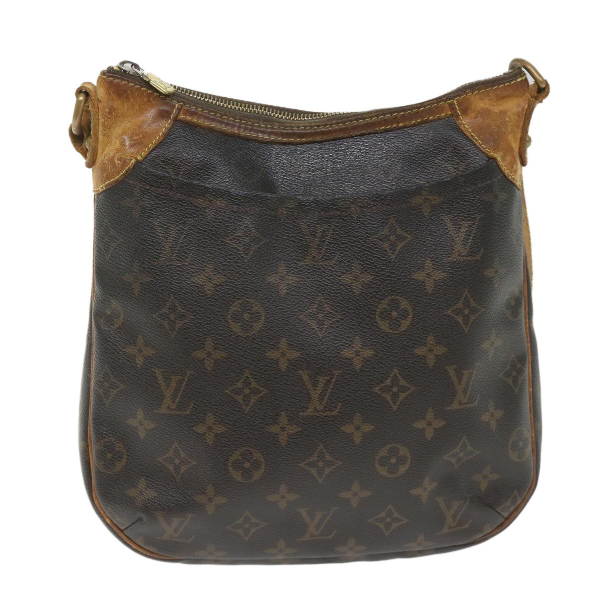 LOUIS VUITTON Monogram Odeon PM Shoulder Bag M56390 LV Auth 58694