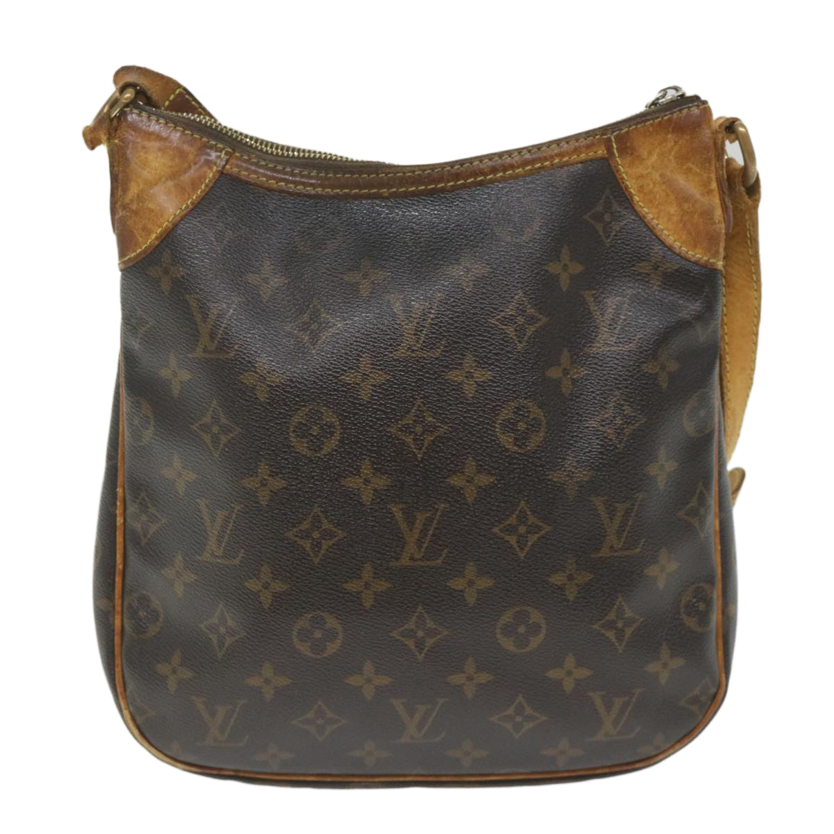 LOUIS VUITTON Monogram Odeon PM Shoulder Bag M56390 LV Auth 58694