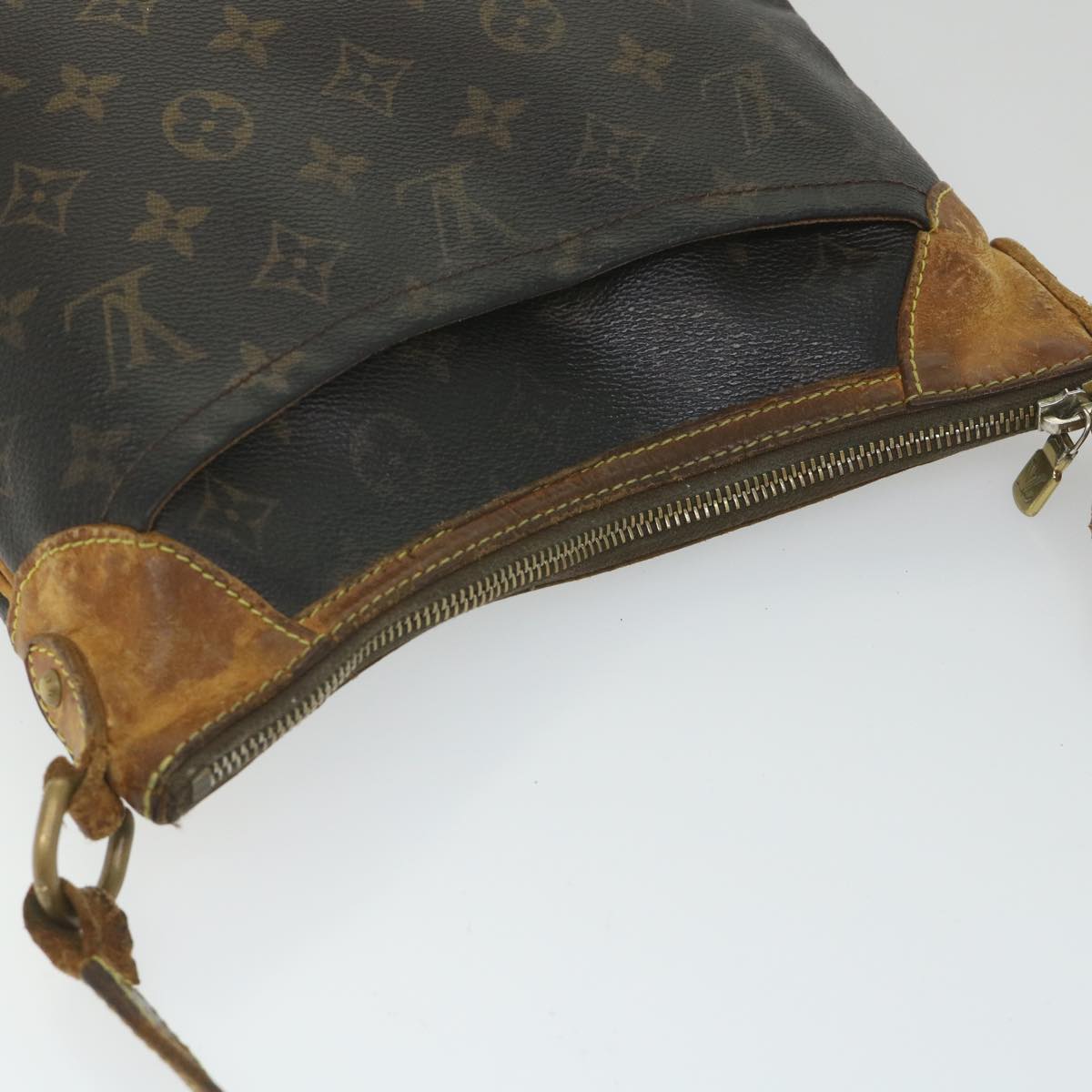 LOUIS VUITTON Monogram Odeon PM Shoulder Bag M56390 LV Auth 58694